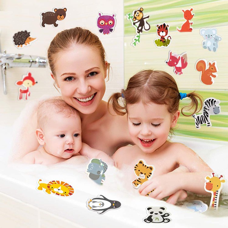 EVA Bath Toys — Forest Animals 2