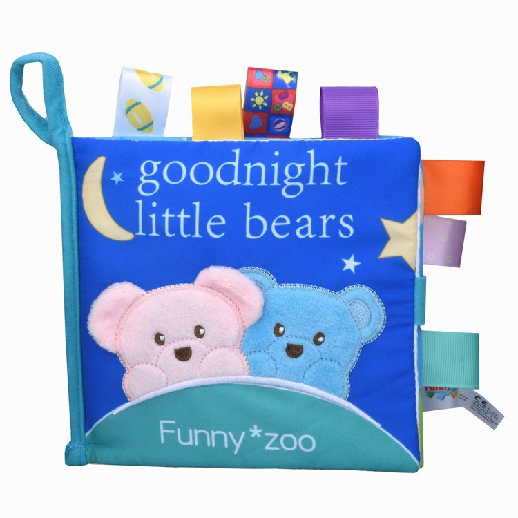 Baby Cloth Books — Funny Zoo Series 2
