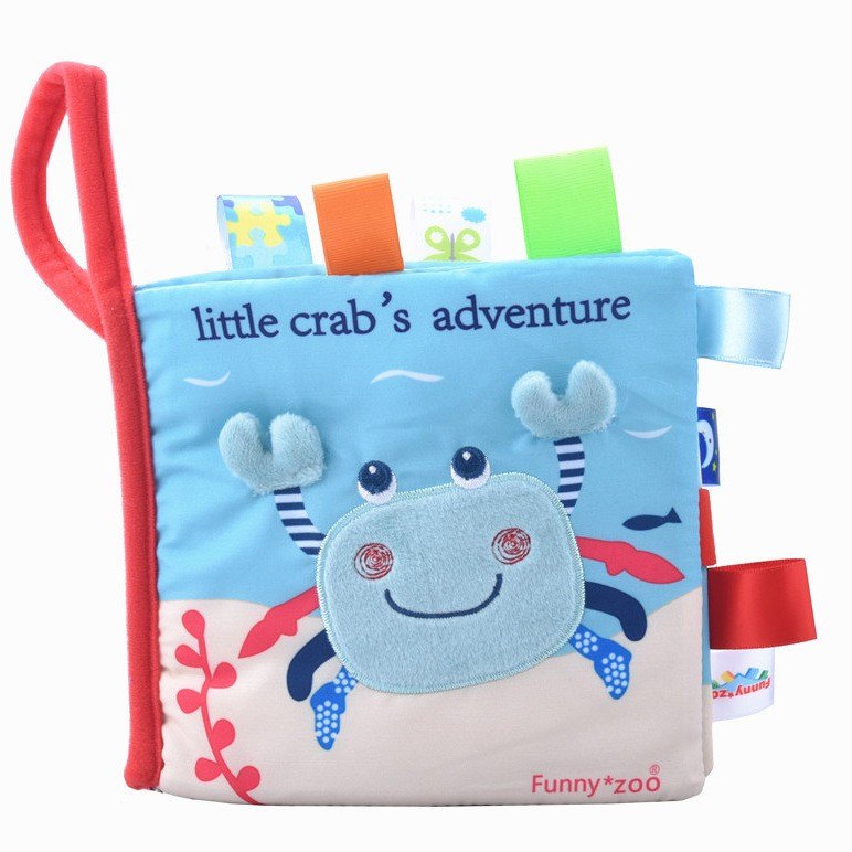 Baby Cloth Books — Funny Zoo Series 6