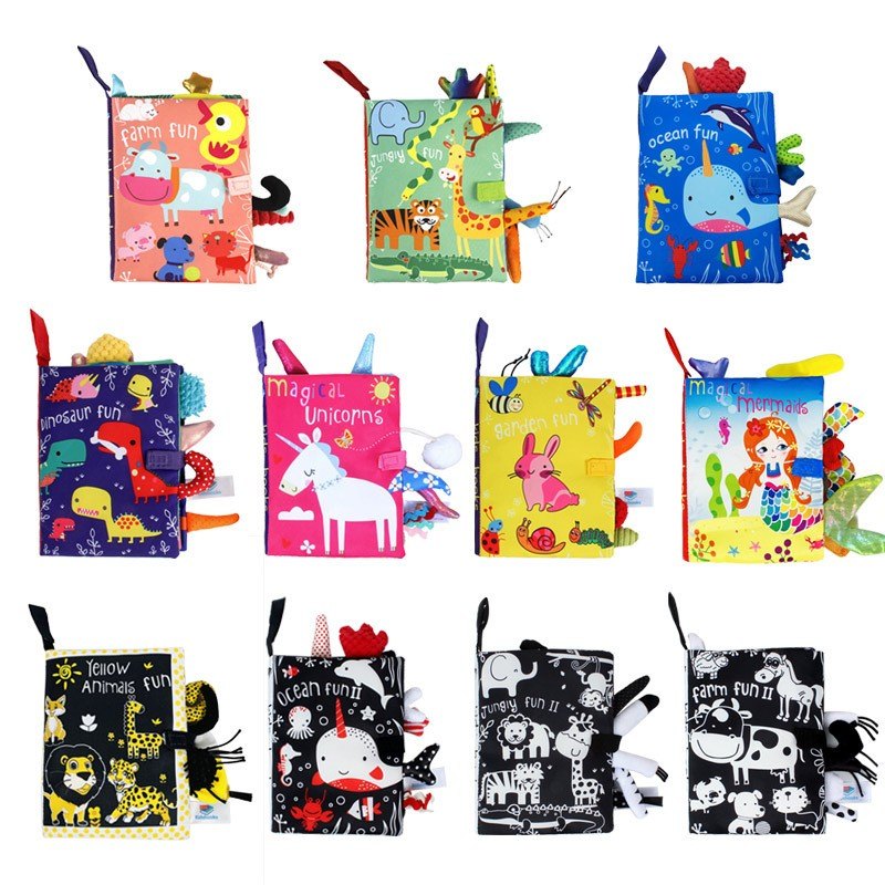 Baby Cloth Books — Hide & Seek Series 10