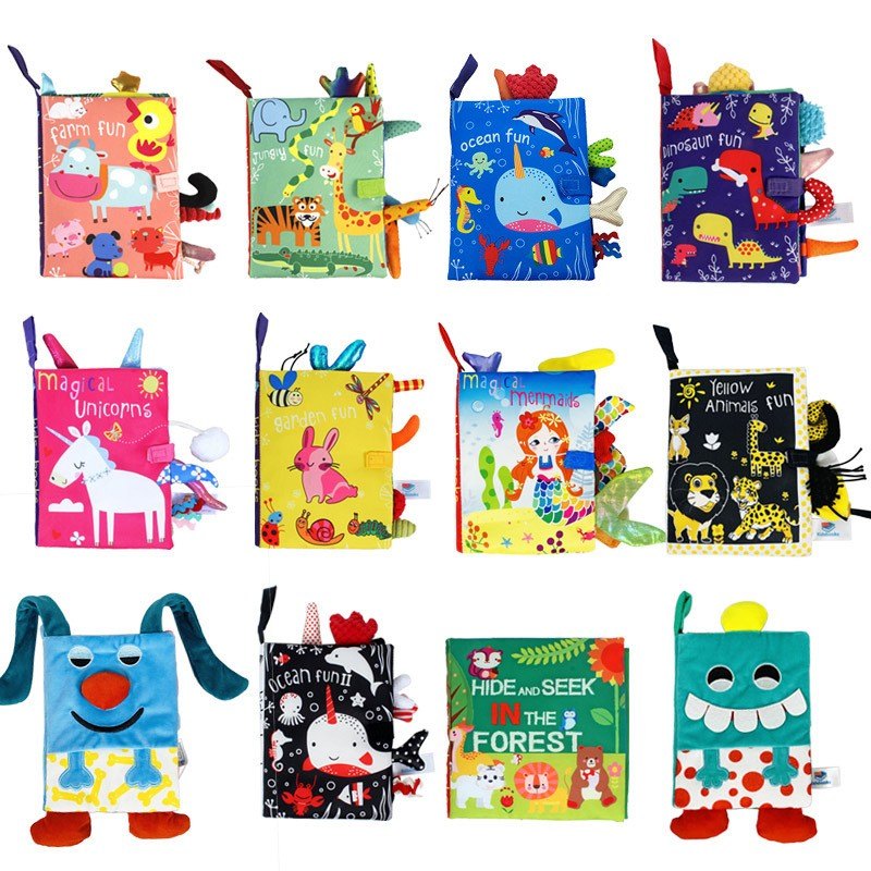 Baby Cloth Books — Hide & Seek Series 12