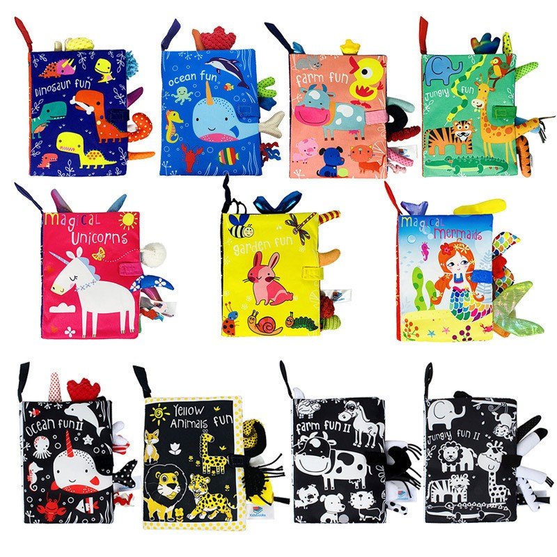 Baby Cloth Books — Hide & Seek Series 13