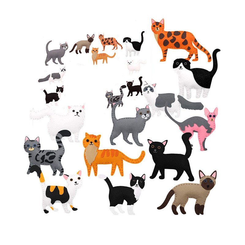Felt Animal Sewing Craft Kit 3