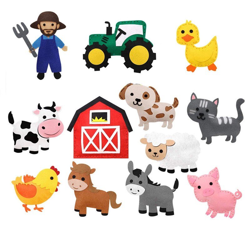 Felt Animal Sewing Craft Kit 5