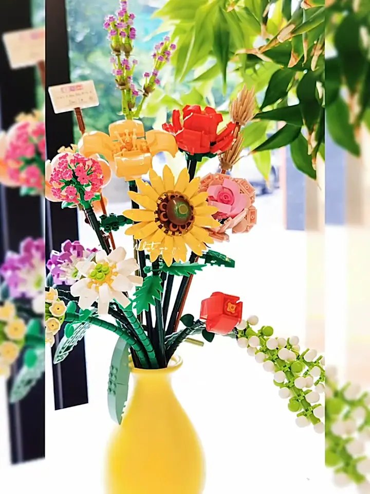 Flower Bouquet Building Set 3