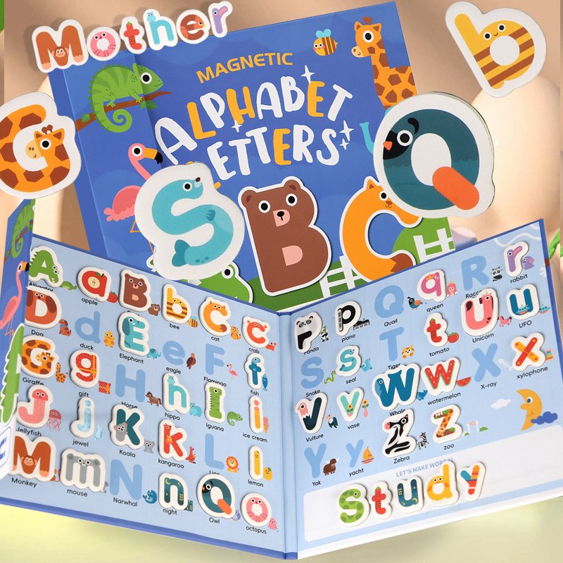 Magnetic Alphabet Letter Book