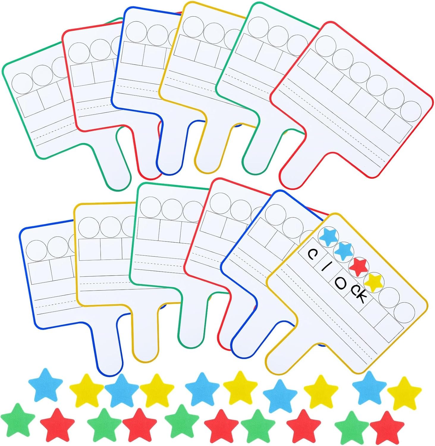 Magnetic Dry Erase Answer Boards 8