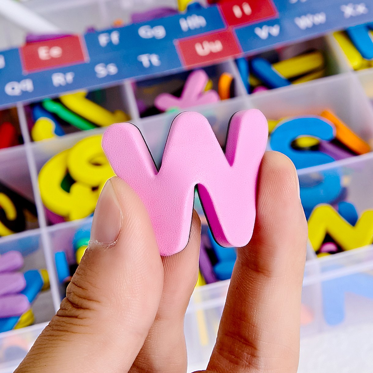 Magnetic Letter Kit with Storage Box 3