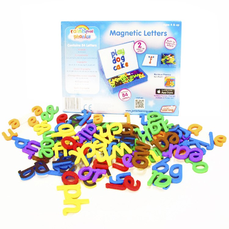 Magnetic Phonics Letter Tiles 4