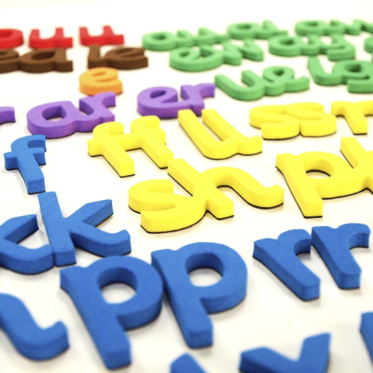 Magnetic Phonics Letter Tiles 6