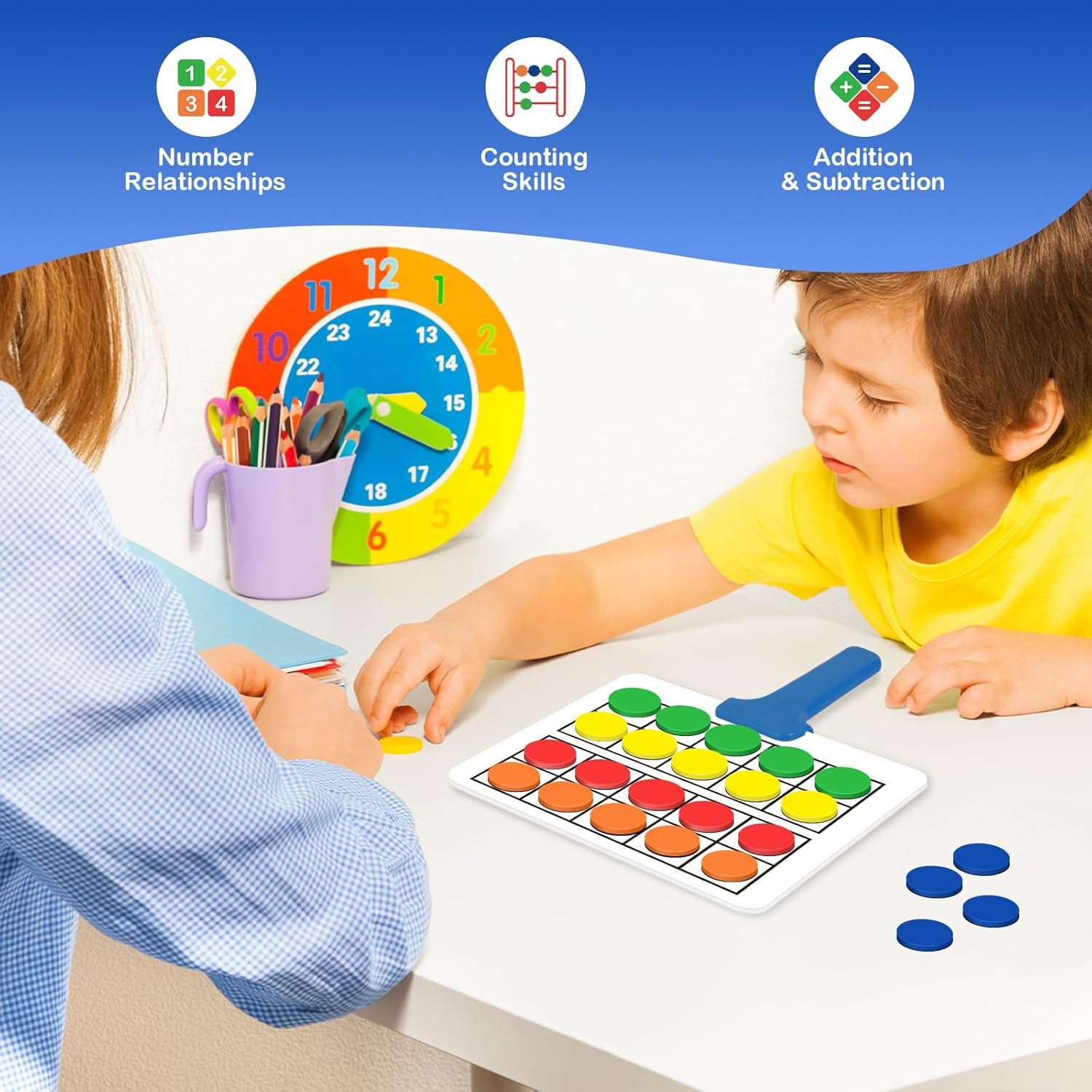 Magnetic Ten-Frame Set 4