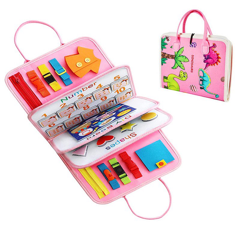 25-in-1 Montessori Busy Board 3