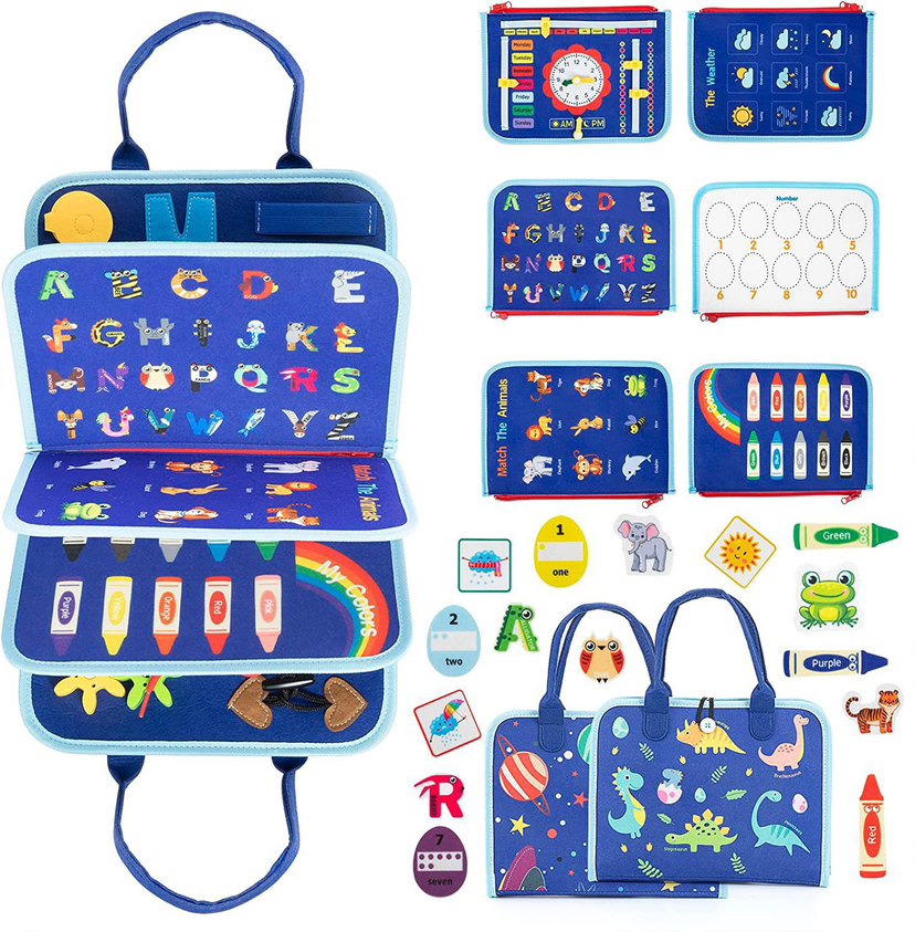 25-in-1 Montessori Busy Board 5