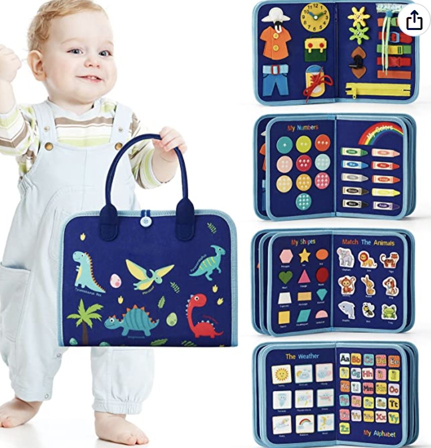 25-in-1 Montessori Busy Board 7