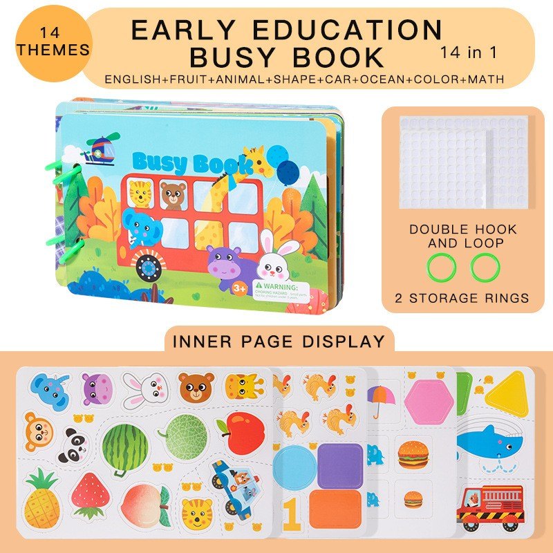 Montessori Busy Book 3