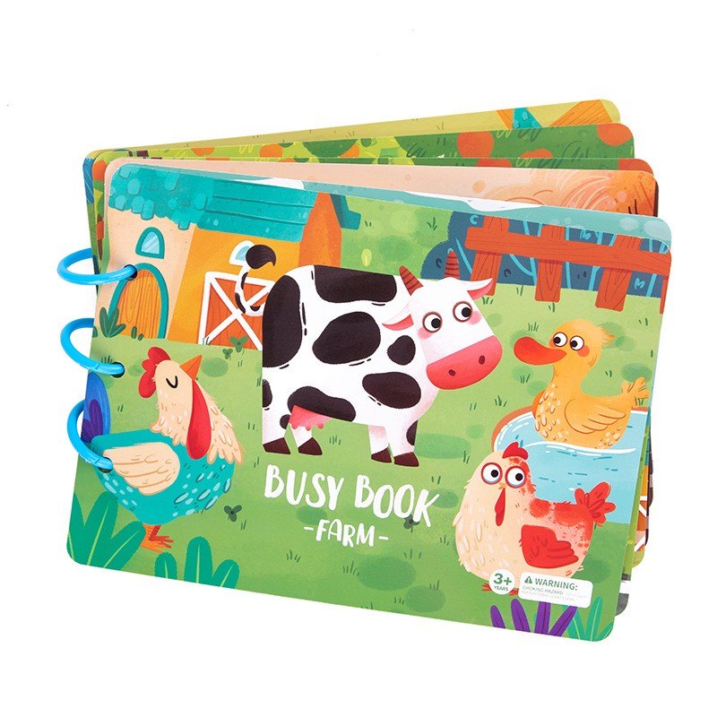 Montessori Busy Book 4