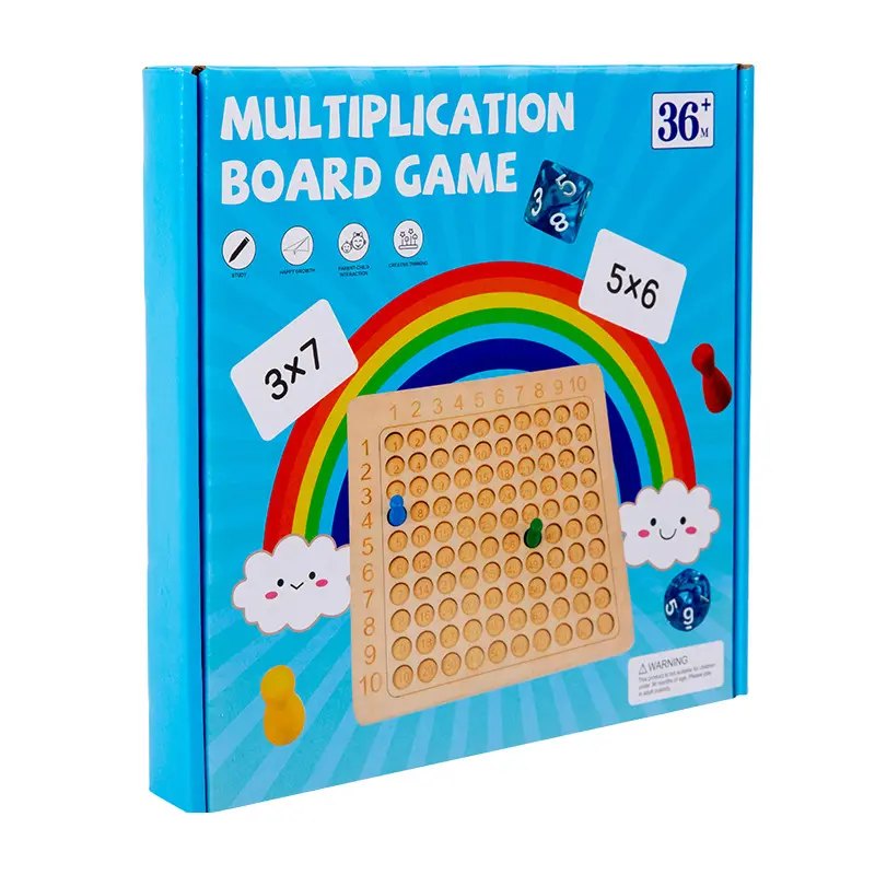 Wooden Multiplication & Hundred Board 2
