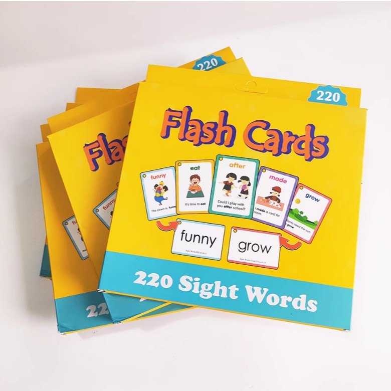 220 Sight Word Flash Cards