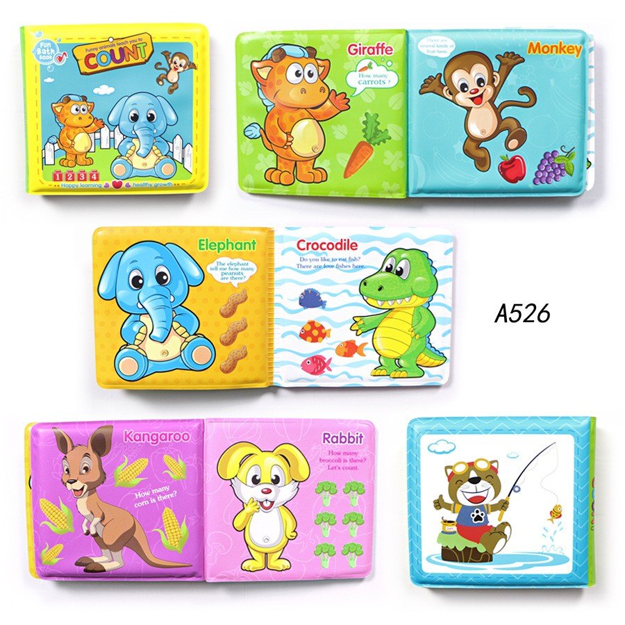 Waterproof Baby Bath Books 2