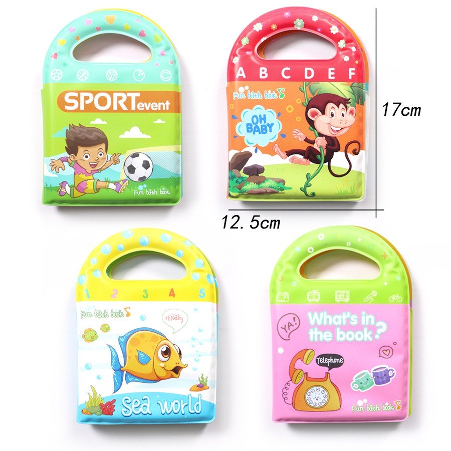 Waterproof Baby Bath Books 3