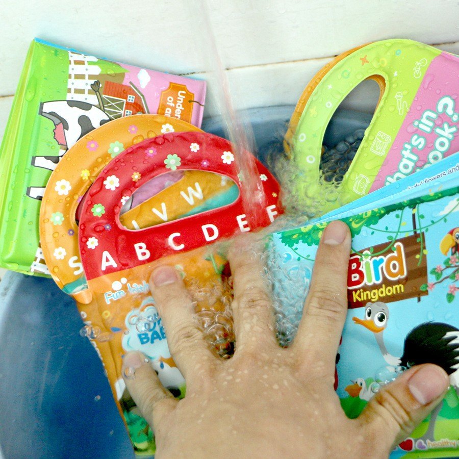 Waterproof Baby Bath Books 4