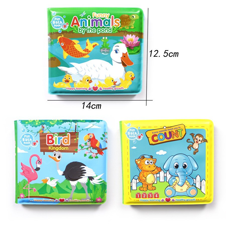 Waterproof Baby Bath Books 5